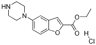 5-(1-piperazinyl)-2-Benzofurancarboxylic acid ethyl ester Monohydrochloride CAS#: 765935-67-9
