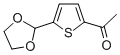 5-(1,3-DIOXOLAN-2-YL)-2-THIENYL METHYL KETONE CAS#: 773097-36-2