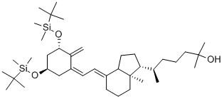 5-{2-[1-(5-Hydroxy-1,5-dimethyl-hexyl)-7a-methyl-octahydro-inden-4-ylidene]-ethylidene}-4-methylene-cyclohexane-1,3-diol CAS#: 73837-24-8