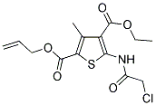 5-(2-CHLORO-ACETYLAMINO)-3-METHYL-THIOPHENE-2,4-DICARBOXYLIC ACID 2-ALLYL ESTER 4-ETHYL ESTER CAS#: 730951-35-6