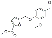 5-(2-ETHOXY-4-FORMYL-PHENOXYMETHYL)-FURAN-2-CARBOXYLIC ACID METHYL ESTER CAS#: 733796-13-9