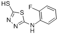 5-(2-FLUORO-PHENYLAMINO)-[1,3,4]THIADIAZOLE-2-THIOL CAS#: 73310-96-0