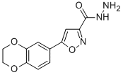 5-(2,3-DIHYDROBENZO[B][1,4]DIOXIN-7-YL)ISOXAZOLE-3-CARBOHYDRAZIDE CAS#: 763109-45-1
