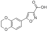 5-(2,3-DIHYDROBENZO[B][1,4]DIOXIN-7-YL)ISOXAZOLE-3-CARBOXYLIC ACID CAS#: 763109-72-4