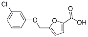 5-(3-CHLORO-PHENOXYMETHYL)-FURAN-2-CARBOXYLIC ACID CAS#: 74556-56-2