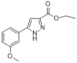5-(3-METHOXY-PHENYL)-1H-PYRAZOLE-3-CARBOXYLIC ACID ETHYL ESTER CAS#: 723339-63-7