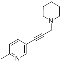 5-(3-Piperidino-1-propynyl)-2-methylpyridine CAS#: 73771-10-5
