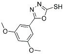 5-(3,5-DIMETHOXYPHENYL)-1,3,4-OXADIAZOLE-2-THIOL CAS#: 749902-08-7