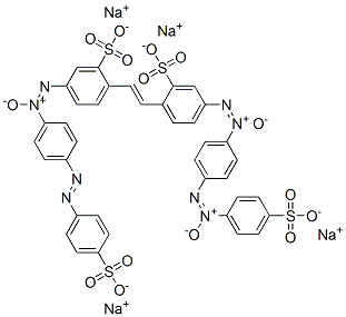 5-[[4-[(4-Sulfophenyl)azo]phenyl]-ONN-azoxy]-2-[2-[2-sulfo-4-[[4-[(4-sulfophenyl)-ONN-azoxy]phenyl]-ONN-azoxy]phenyl]ethenyl]benzenesulfonic acid tetrasodium salt CAS#: 72854-10-5