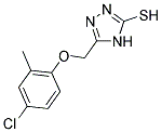 5-[(4-CHLORO-2-METHYLPHENOXY)METHYL]-4H-1,2,4-TRIAZOLE-3-THIOL CAS#: 794554-73-7