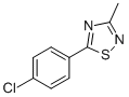 5-(4-CHLOROPHENYL)-3-METHYL-1,2,4-THIADIAZOLE CAS#: 74466-94-7