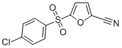 5-((4-Chlorophenyl)sulfonyl)-2-furancarbonitrile CAS#: 75745-61-8