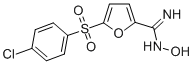 5-((4-Chlorophenyl)sulfonyl)-N-hydroxy-2-furancarboximidamide CAS#: 75745-71-0