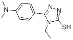 5-[4-(DIMETHYLAMINO)PHENYL]-4-ETHYL-4H-1,2,4-TRIAZOLE-3-THIOL CAS#: 724749-06-8