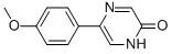 5-(4-METHOXY-PHENYL)-1H-PYRAZIN-2-ONE CAS#: 76849-79-1