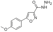 5-(4-METHOXY-PHENYL)-ISOXAZOLE-3-CARBOXYLIC ACID HYDRAZIDE CAS#: 763109-56-4