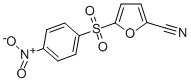 5-((4-Nitrophenyl)sulfonyl)-2-furancarbonitrile CAS#: 75745-64-1