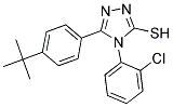 5-(4-TERT-BUTYL-PHENYL)-4-(2-CHLORO-PHENYL)-4H-[1,2,4]TRIAZOLE-3-THIOL CAS#: 748793-35-3