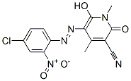 5-[(4-chloro-2-nitrophenyl)azo]-1,2-dihydro-6-hydroxy-1,4-dimethyl-2-oxo-3-Pyridinecarbonitrile CAS#: 77889-90-8
