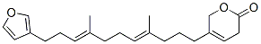 5-[(4E,8E)-11-(3-Furyl)-4,8-dimethyl-4,8-undecadienyl]-3,6-dihydro-2H-pyran-2-one CAS#: 74920-57-3