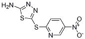 5-(5-Nitro-pyridin-2-ylsulfanyl)-[1,3,4]thiadiazol-2-ylamine CAS#: 79134-17-1