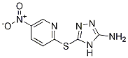 5-(5-Nitro-pyridin-2-ylsulfanyl)-4H-[1,2,4]triazol-3-ylamine CAS#: 79134-15-9