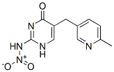 5-[(6-methyl-3-pyridyl)methyl]-2-(nitroamino)-1H-pyrimidin-4-one CAS#: 72716-93-9
