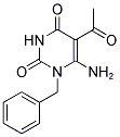5-ACETYL-6-AMINO-1-BENZYLPYRIMIDINE-2,4(1H,3H)-DIONE CAS#: 725711-31-9