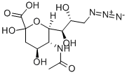 5-(ACETYLAMINO)-9-AZIDO-3,5,9-TRIDEOXY-D-GLYCERO-D-GALCTO-2-NONULOSONIC ACID CAS#: 76487-51-9