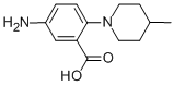 5-AMINO-2-(4-METHYL-PIPERIDIN-1-YL)-BENZOIC ACID CAS#: 78243-68-2