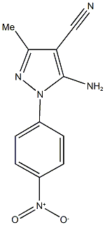 5-AMINO-3-METHYL-1-(4-NITROPHENYL)-1H-PYRAZOLE-4-CARBONITRILE CAS#: 76982-31-5