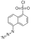 5-AZIDONAPHTHALENE-1-SULFONYL CHLORIDE CAS#: 73936-73-9
