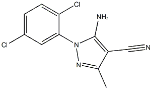 5-Amino-1-(2,5-dichlorophenyl)-3-methyl-1H-pyrazole-4-carbonitrile CAS#: 76982-29-1