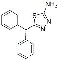 5-BENZHYDRYL-[1,3,4]THIADIAZOL-2-YLAMINE CAS#: 74801-72-2