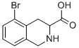 5-BROMO-1,2,3,4-TETRAHYDRO-3-ISOQUINOLINECARBOXYLIC ACID CAS#: 750549-39-4