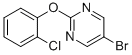 5-BROMO-2-(2-CHLOROPHENOXY)PYRIMIDINE CAS#: 73254-96-3
