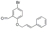 5-BROMO-2-{[(2E)-3-PHENYLPROP-2-ENYL]OXY}BENZALDEHYDE CAS#: 79844-41-0