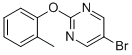 5-BROMO-2-(O-TOLYLOXY)PYRIMIDINE CAS#: 73267-74-0
