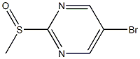 5-BroMo-2-(Methylsulfinyl)pyriMidine CAS#: 79685-17-9