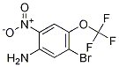 5-Bromo-2-nitro-4-(trifluoromethoxy)aniline 98% CAS#: 755030-18-3