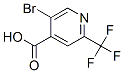 5-Bromo-2-trifluoromethyl-isonicotinic acid CAS#: 749875-16-9