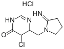 5-CHLORO-6-((2-IMINOPYRROLIDIN-1-YL)METHYL)-5,6-DIHYDROPYRIMIDIN-4(3H)-ONE HYDROCHLORIDE CAS#: 792909-12-7