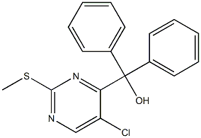 5-CHLORO-ALPHA,ALPHA-DIPHENYL-2-METHYLTHIO-4-PYRIMIDINEMETHANOL CAS#: 74840-36-1