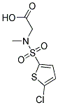 [(5-CHLORO-THIOPHENE-2-SULFONYL)-METHYL-AMINO]-ACETIC ACID CAS#: 749897-58-3