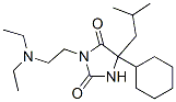 5-Cyclohexyl-3-[2-(N,N-diethylamino)ethyl]-5-isobutylhydantoin CAS#: 74038-62-3