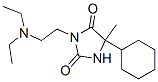 5-Cyclohexyl-3-[2-(N,N-diethylamino)ethyl]-5-methylhydantoin CAS#: 74038-63-4