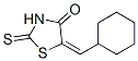 5-(Cyclohexylmethylene)-2-thioxothiazolidin-4-one CAS#: 73855-57-9