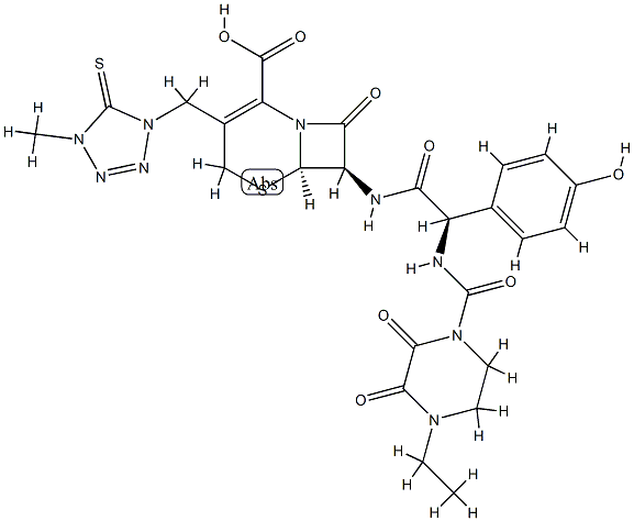5-Desthiolyl-5-thioxo Cefoperazone CAS#: 711598-76-4