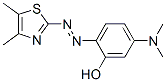 5-(Dimethylamino)-2-[(4,5-dimethylthiazol-2-yl)azo]phenol CAS#: 76877-51-5