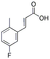 5-FLUORO-2-METHYLCINNAMIC ACID CAS#: 773129-47-8